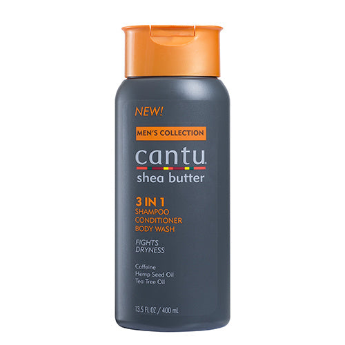 CANTU MENS 3 IN 1 SHAMPOO CONDITIONER BODY WASH 13.5 OZ