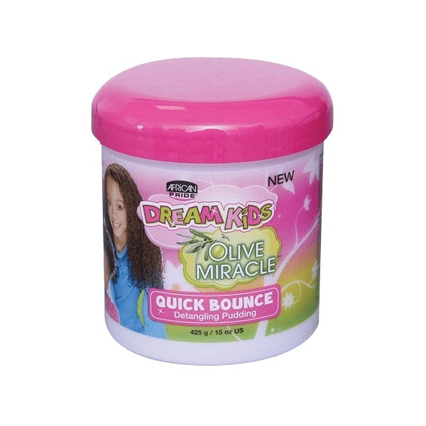 AFRICAN PRIDE DREAM KIDS OLIVE MIRACLE QUICK BOUNCE PUDDING 15 OZ