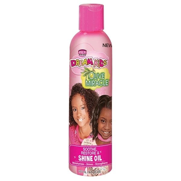AFRICAN PRIDE DREAM KIDS OLIVE MIRACLE SHINE OIL 6 OZ