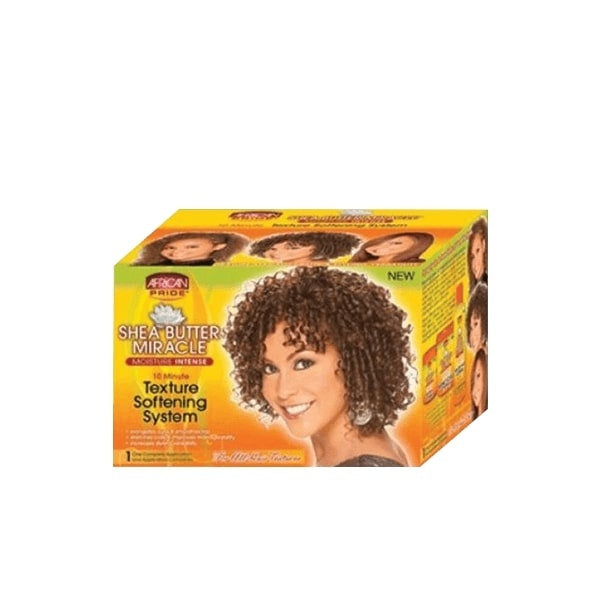 AFRICAN PRIDE SHEA BUTTER MIRACLE TEXTURE SOFTENING KIT