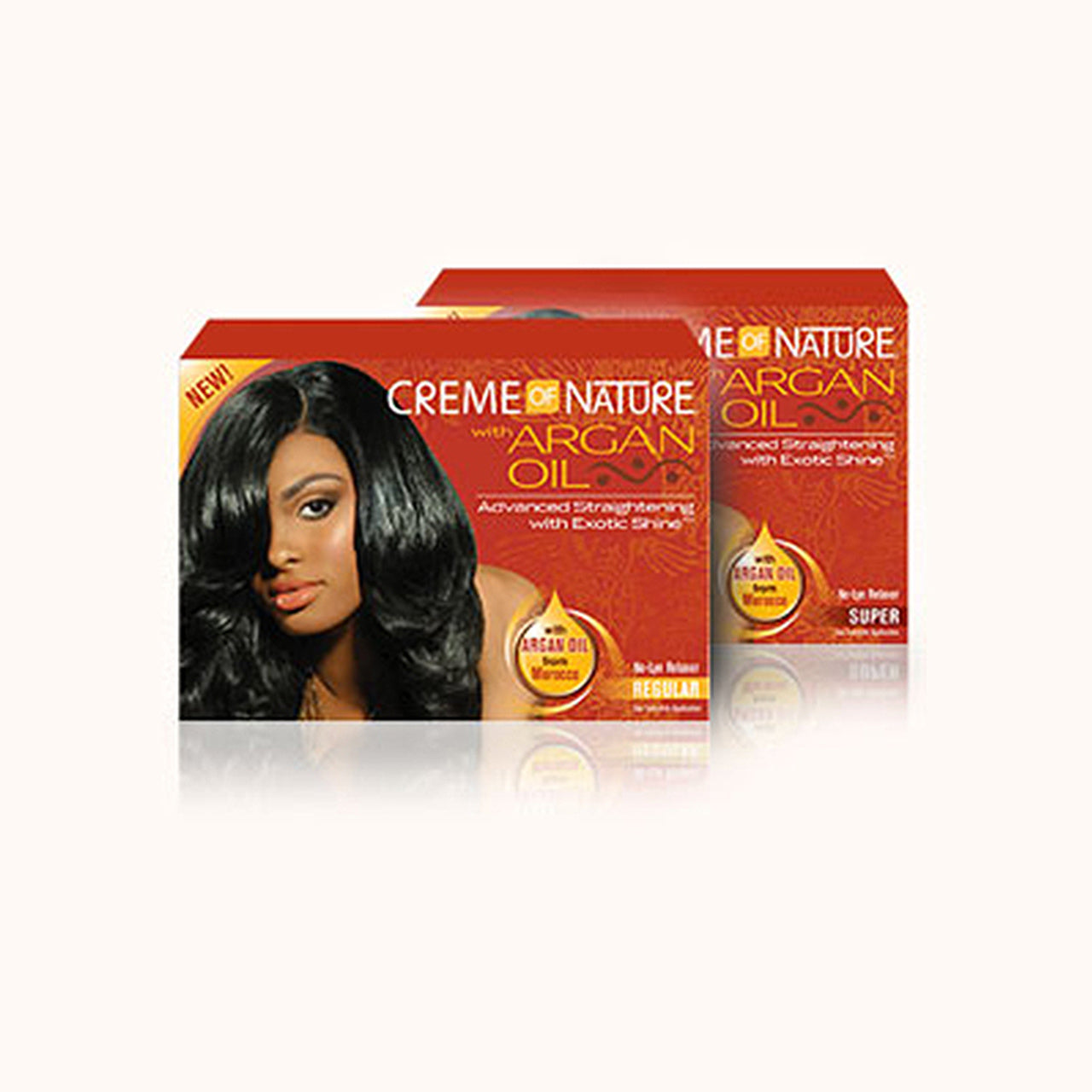 CREME OF NATURE ARGAN OIL RELAXER KIT SUPER