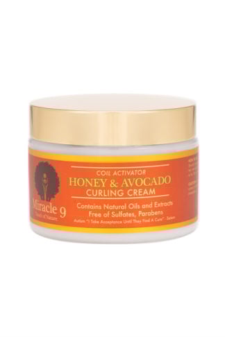 MIRACLE 9 HONIG & AVOCADO LOCKENCREME 12 OZ