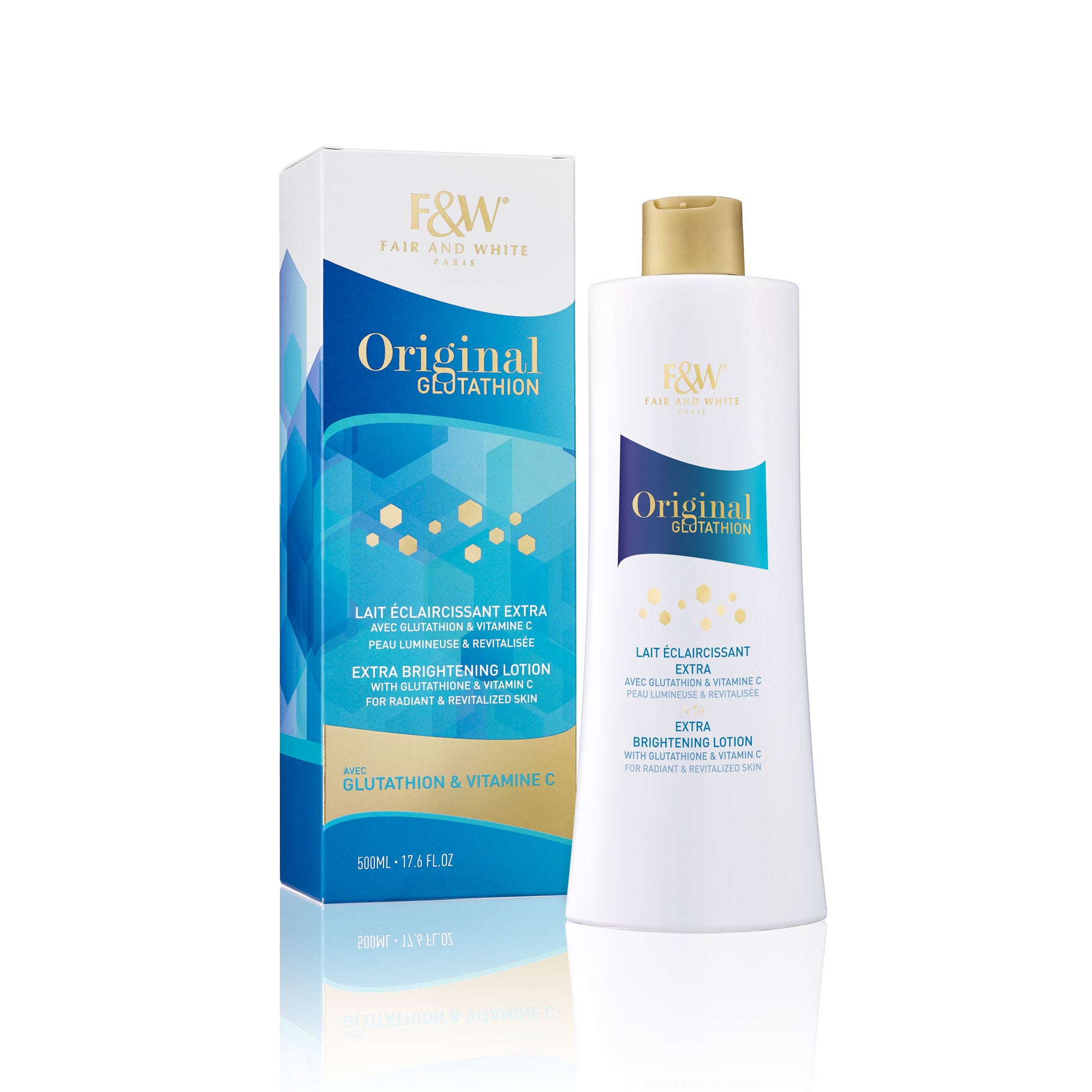Fair & White Glutathione Body Lotion 500 ML