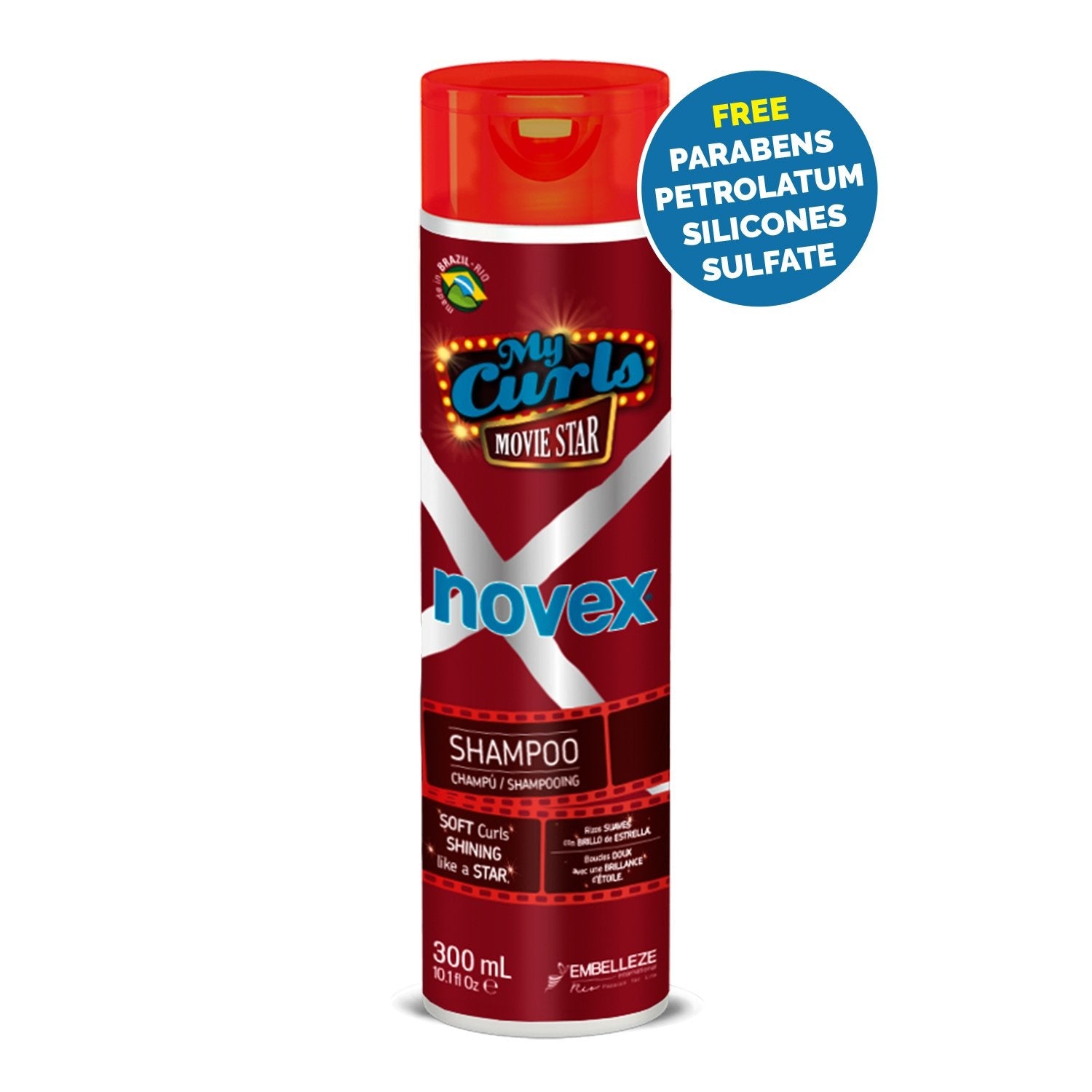 NOVEX MOVIE STAR SHAMPOO 10.1 OZ