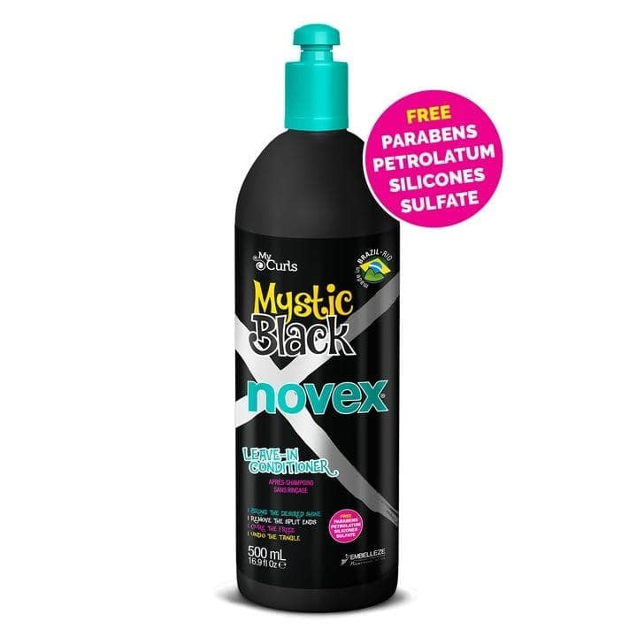 NOVEX MYSTIC BLACK LEAVE IN CONDITIONER 17.5 OZ