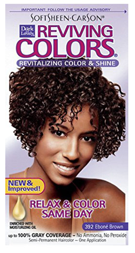 D&L REVIVING HAIR COLOR EBONY BROWN #392