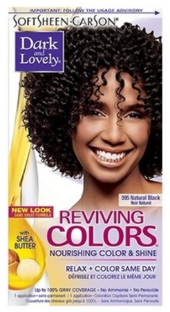 D&L REVIVING HAIR COLOR NATURAL BLACK #395