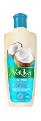 DABUR VATIKA ANGEREICHERTES HAARÖL KOKOSNUSS 200 ML