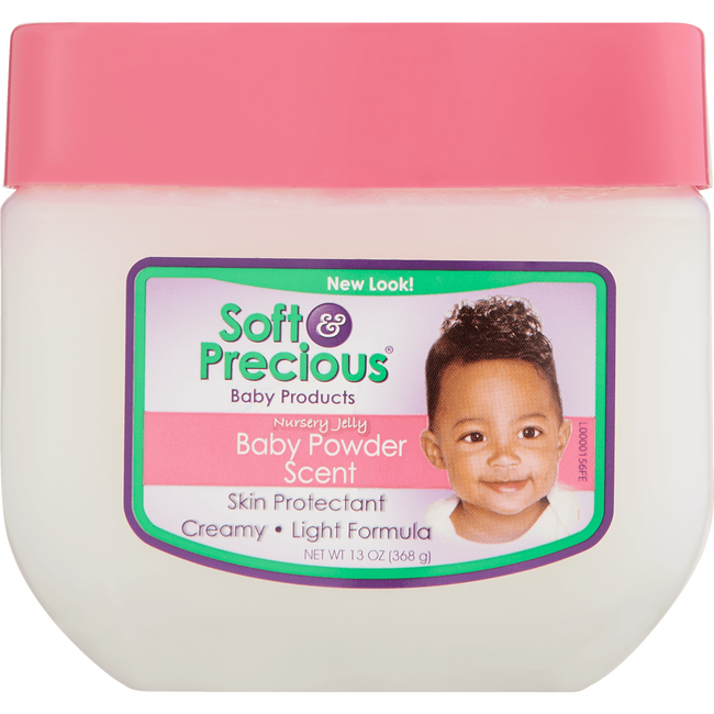 Soft &amp; Precious Baby Petroleum Jelly With Baby Powder 400 ml