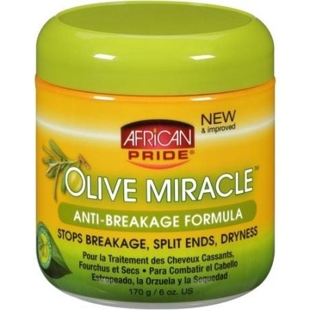 AFRICAN PRIDE OLIVE MIRACLE ANTI BREAKAGE CREME 6 OZ