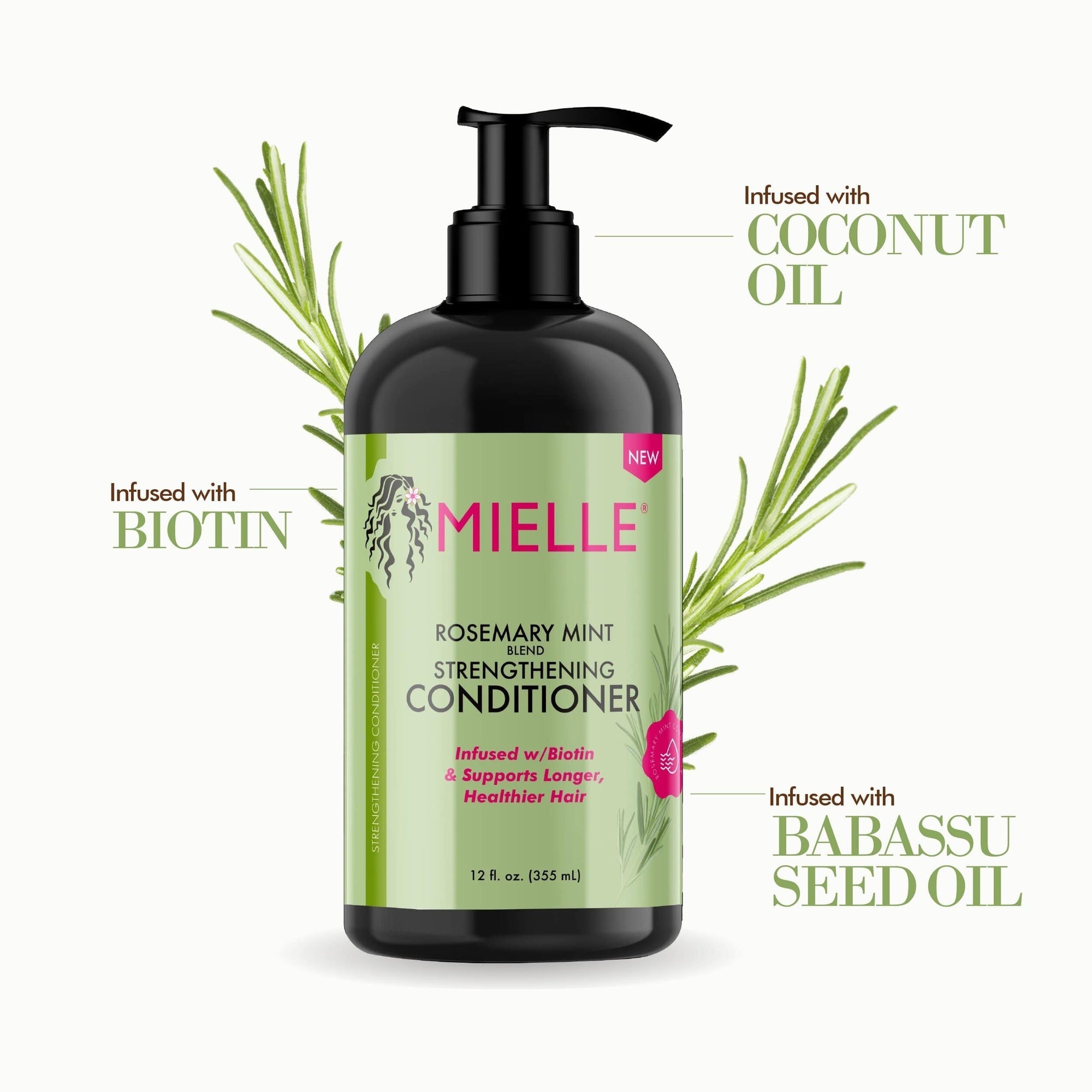 MIELLE ROSEMARY MINT CONDITIONER 12 OZ