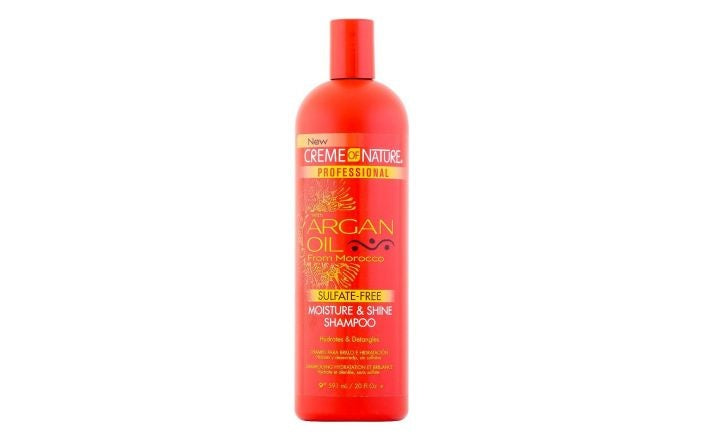 CREME OF NATURE ARGAN OIL MOISTURE &amp; SHINE SHAMPOO 20 OZ