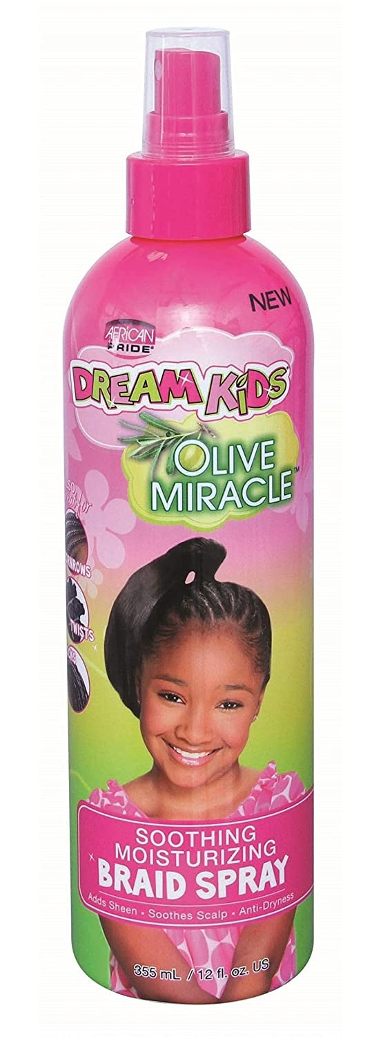 AFRICAN PRIDE DREAM KIDS OILIVE MIRACLE BERUHIGENDES BRAID-SPRAY 12 OZ