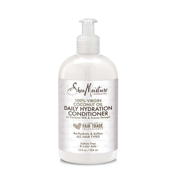 SHEA MOISTURE 100% VIRGIN COCONUT OIL DAILY CONDITIONER 13 OZ