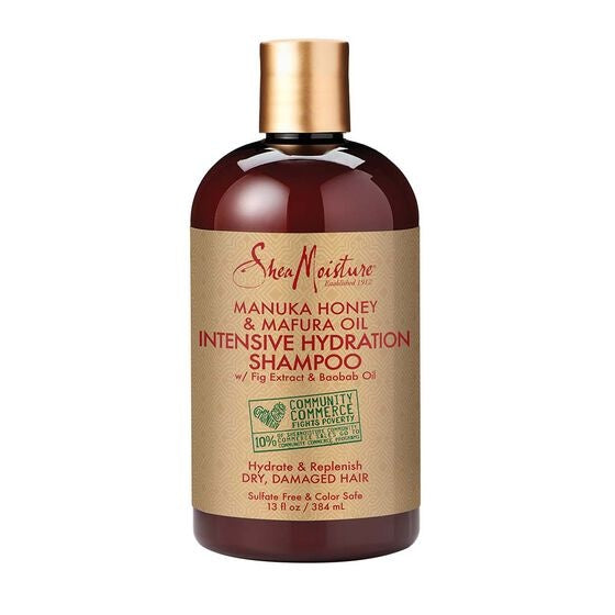 SHEA MOISTURE MANUKA &amp; MAFURA INTENSIVE HYDRATION SHAMPOO 13 OZ