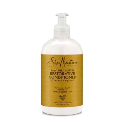 SHEA MOISTURE RAW SHEA BUTTER RESTORATIVE CONDITIONER 13 OZ