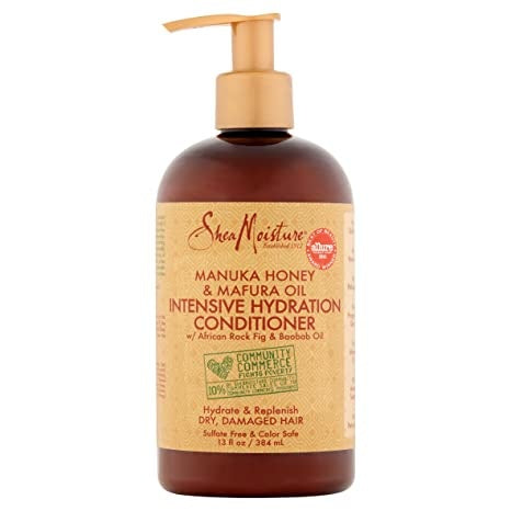 SHEA MOISTURE MANUKA &amp; MAFURA INTENSIVE HYDRATION CONDITIONER 13 OZ