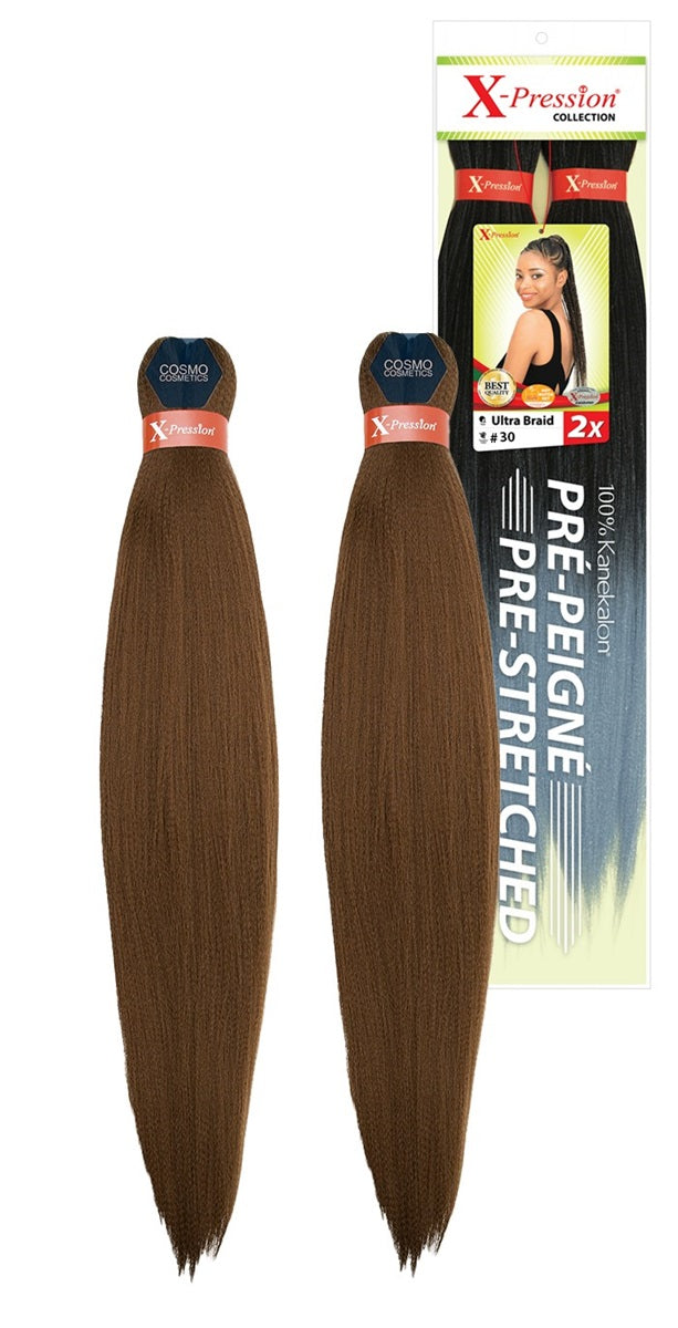 X-PRESSION HAIR BRAID PRE STRETCH 42"X2