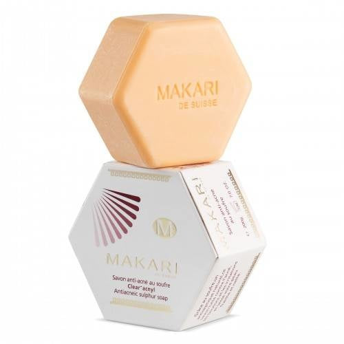 MAKARI CLEAR SKIN ACNYL SULFER SOAP 200 G.