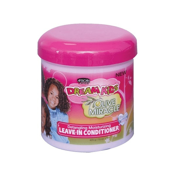 AFRICAN PRIDE DREAM KIDS OLIVE MIRACLE LEAVE IN CONDITIONER 15 OZ