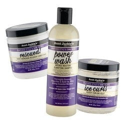 AUNT JACKIES GRAPESEED INTENSE DEFINE PACKAGE (SHAMPOO, CONDITIONER &amp; CURLING JELLY)