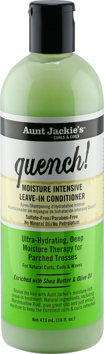 AUNT JACKIES QUENCH LEAVE IN CONDITIONER 12 OZ