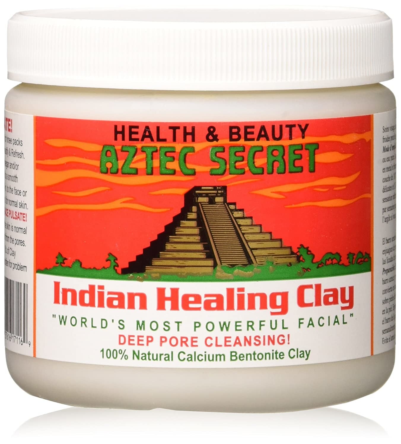 Aztec Secret Indian Healing Clay 454 G - 100% Natural Bentonite Clay