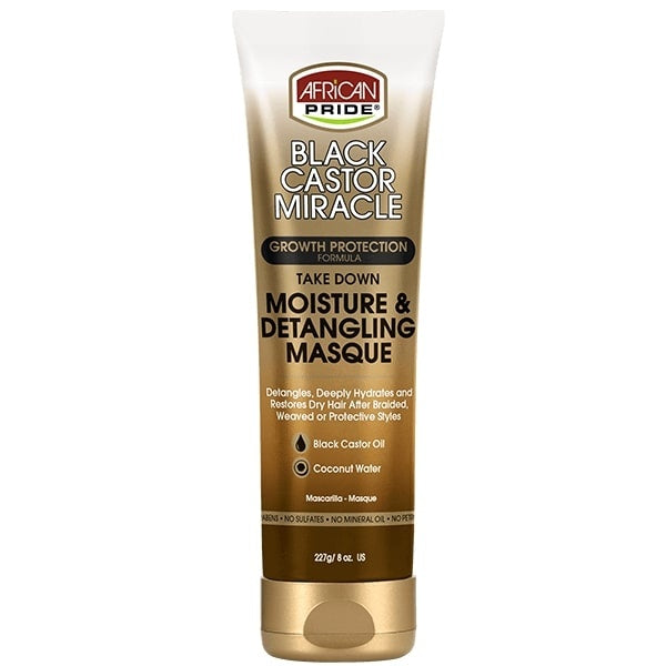 AFRICAN PRIDE SCHWARZE RIZINUSÖL-MASKE 8 OZ