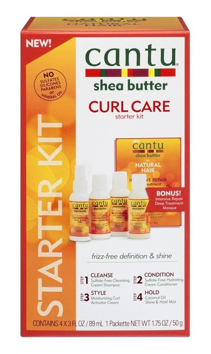 CANTU CLASSIC CURL CARE STARTER KIT