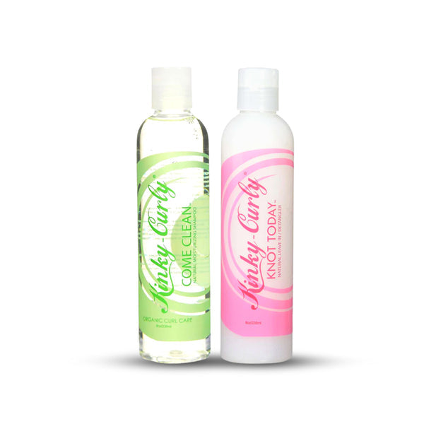 KINKY CURLY KIT (KNOT TODAY 8OZ, SO CLEAN SHAMPOO 8 OZ)