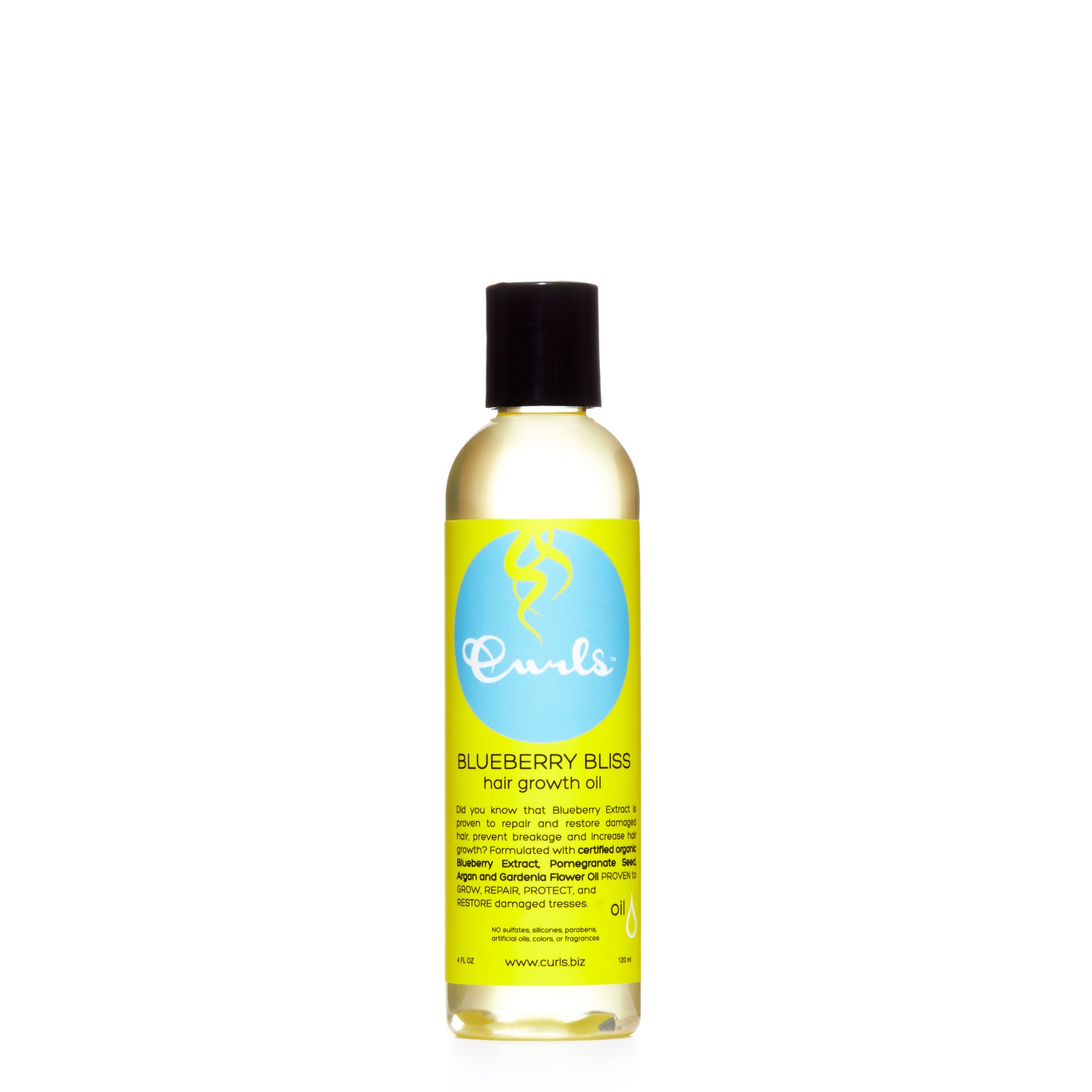 CURLS BLUEBERRY HAIR GROWTH OIL 4 OZ.