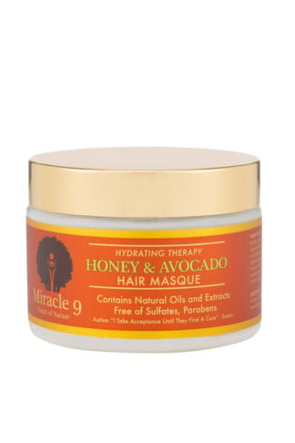 MIRACLE 9 HONEY &amp; AVOCADO HYDRATING HAIR MASK 12 OZ