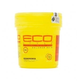 ECO COLORED HAIR GEL 8 OZ