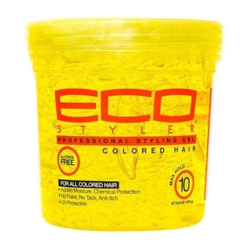 ECO COLORED HAIR GEL 16 OZ