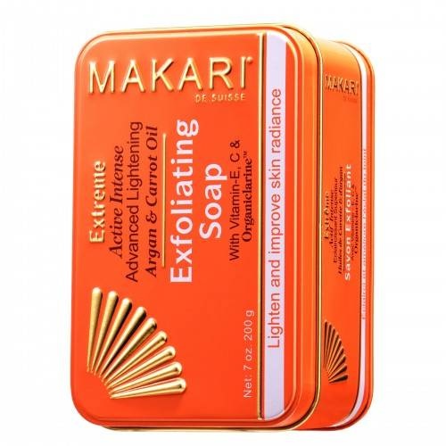 MAKARI EXTREME ARGAN &amp; KAROTTE PEELING SEIFE 200 G.