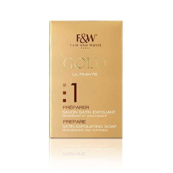 Fair &amp; White Gold (1) Argan Satin Seife 200 GR