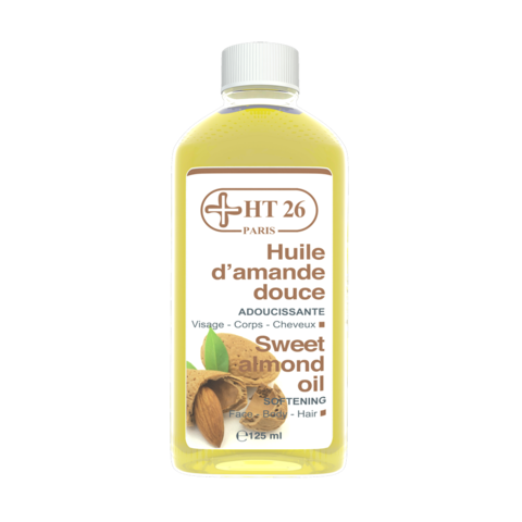 HT26 HUILE DAMANDE DOUCE (MANDELÖL) 125 ML.