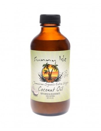 SUNNY ISLE ORGANIC EXREA VIRGIN COCONUT OIL 4 OZ