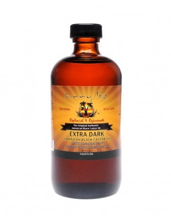 SUNNY ISLE JAMAICAN BLACK CASTOR OIL EXTRA DARK 4 OZ.