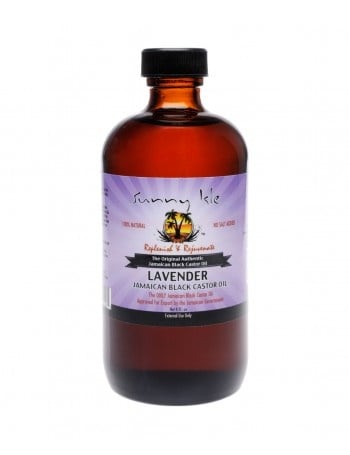 SUNNY ISLE JAMAICAN BLACK CASTOR OIL WITH LAVENDER 8 OZ.