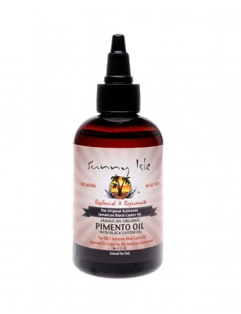 SUNNY ISLE PIMENTO CASTOR OIL 4 OZ.