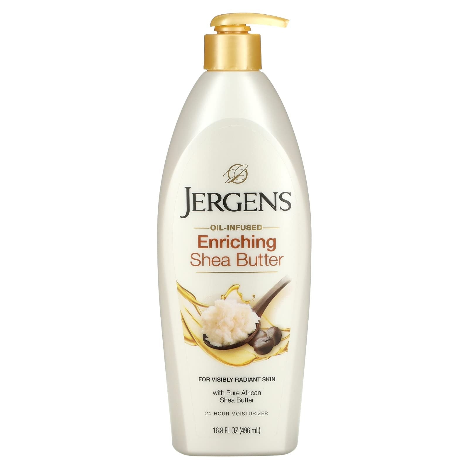 JERGENS ENRICHING SHEA BUTTER LOTION 16 OZ