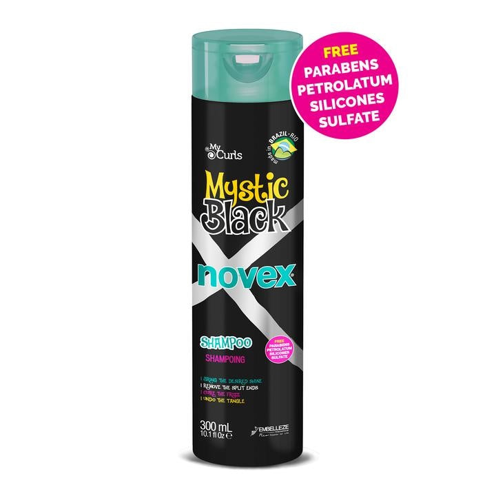 NOVEX MYSTIC BLACK SHAMPOO 10.1 OZ