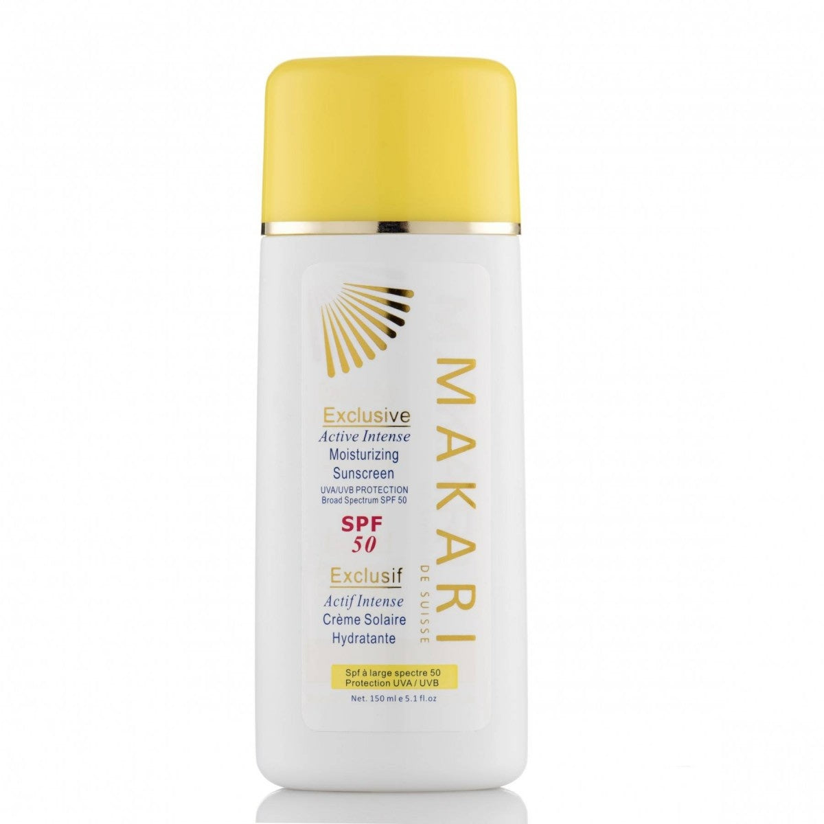 MAKARI EXCLUSIVE MOISTURIZING SUNSCREEN SPF 50 150 ML