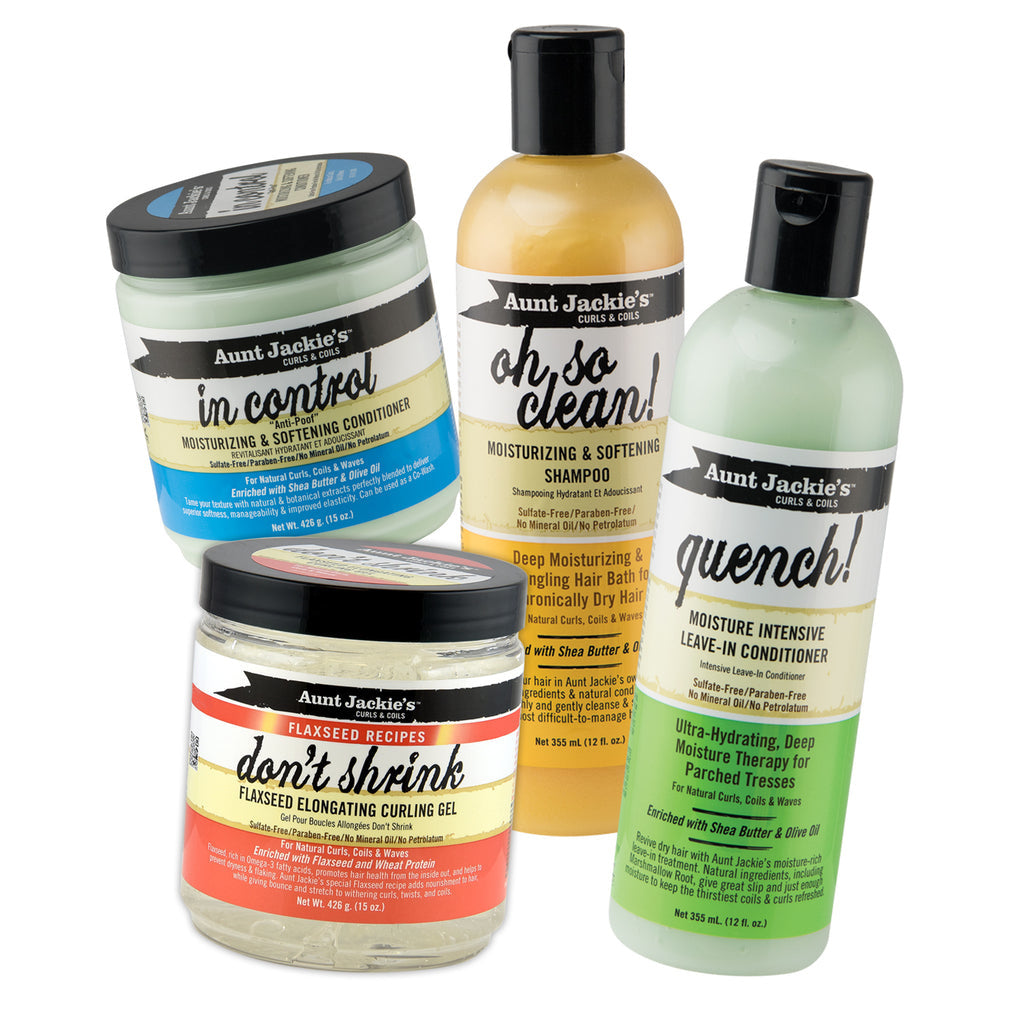 AUNT JACKIES PERFECT WASH & GO KIT