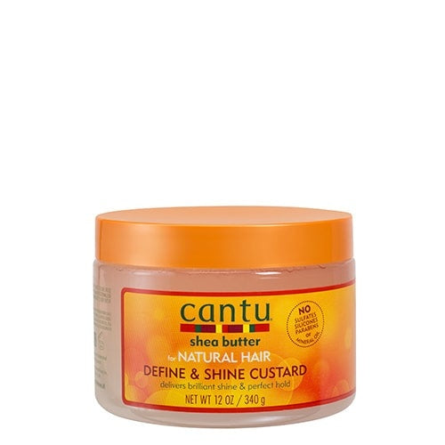 CANTU NATURAL HAIR DEFINE & SHINE CUSTARD 12 OZ