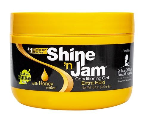 AMPRO SHINE N JAM GEL EXTRA HOLD 8 OZ