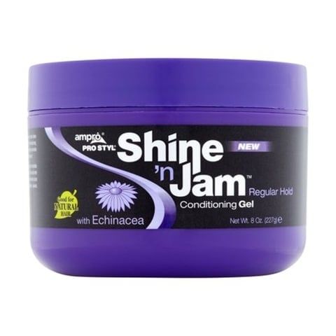 AMPRO SHINE N JAM GEL REGULAR 8 OZ