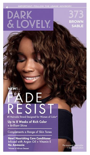 D&amp;L FADE RESIST FARBE BRAUN SABLE #373