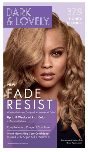 D&L FADE RESIST COLOR HONEY BLONDE #378